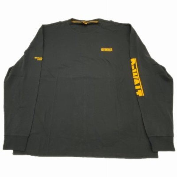 Wip DeWalt LG BLK LS Shirt DXWW50080-001-L